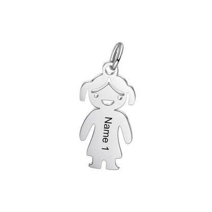 Small Size 2 cm Height Only Kid Charm Pendant-Jessemade AU