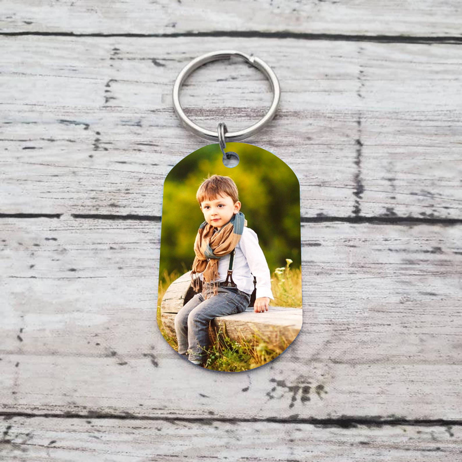 To My Son Keyring Custom Photo Keychain "I Am So Proud Of You" Personalised Gifts For Son-Jessemade AU