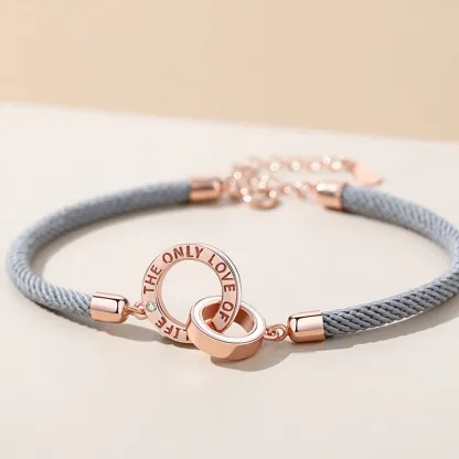 Personalised Couple Bracelets Custom Names Matching Bracelet Love Gifts-Jessemade AU