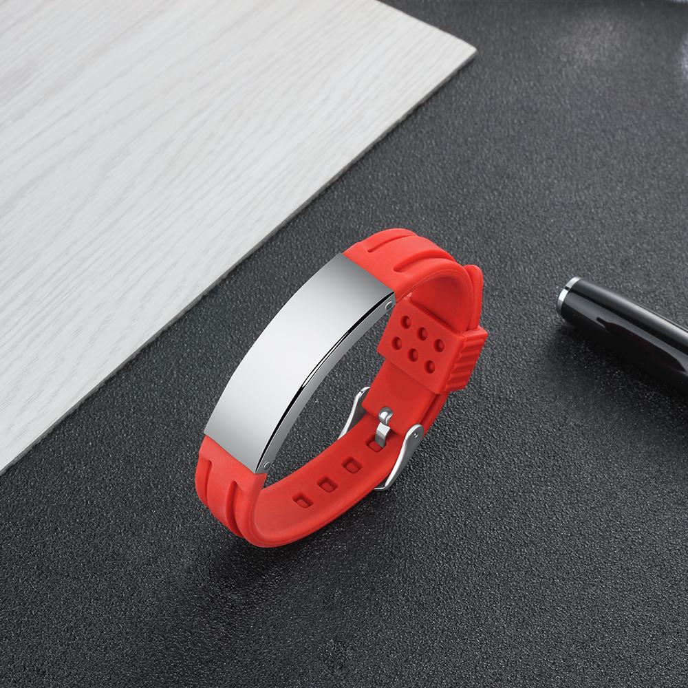 Customised Men's Bracelets Medical Adjustable Alert Bracelets Gift for Dad-Jessemade AU