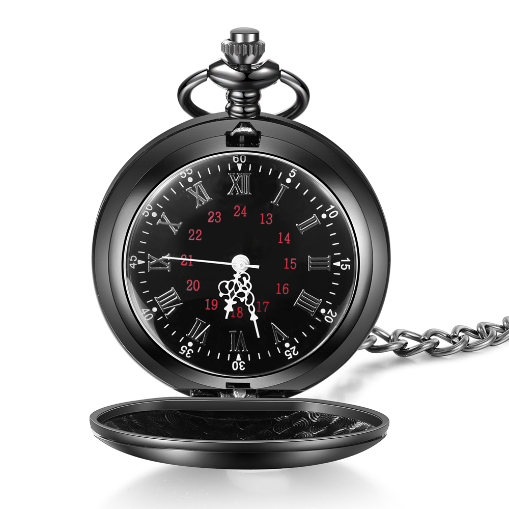 “Thank you for being the Dad you didn't have to be” Personalised Pocket Watch Gifts for Father-Jessemade AU