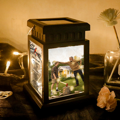 Personalised Photo Lantern Lamp Cardinals Memorial Sympathy gift-Jessemade AU