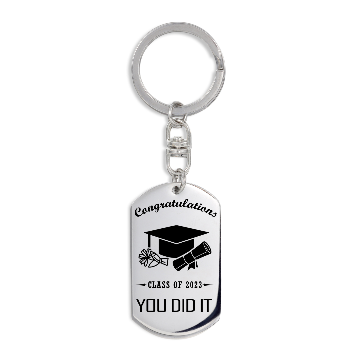 Graduation Keychain Engraved Photo Keychain for Her/Him-Jessemade AU