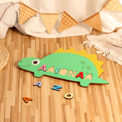 Customised Kid's Wooden Name Puzzle Toy for Toddlers Early Learning Child Toy-Jessemade AU