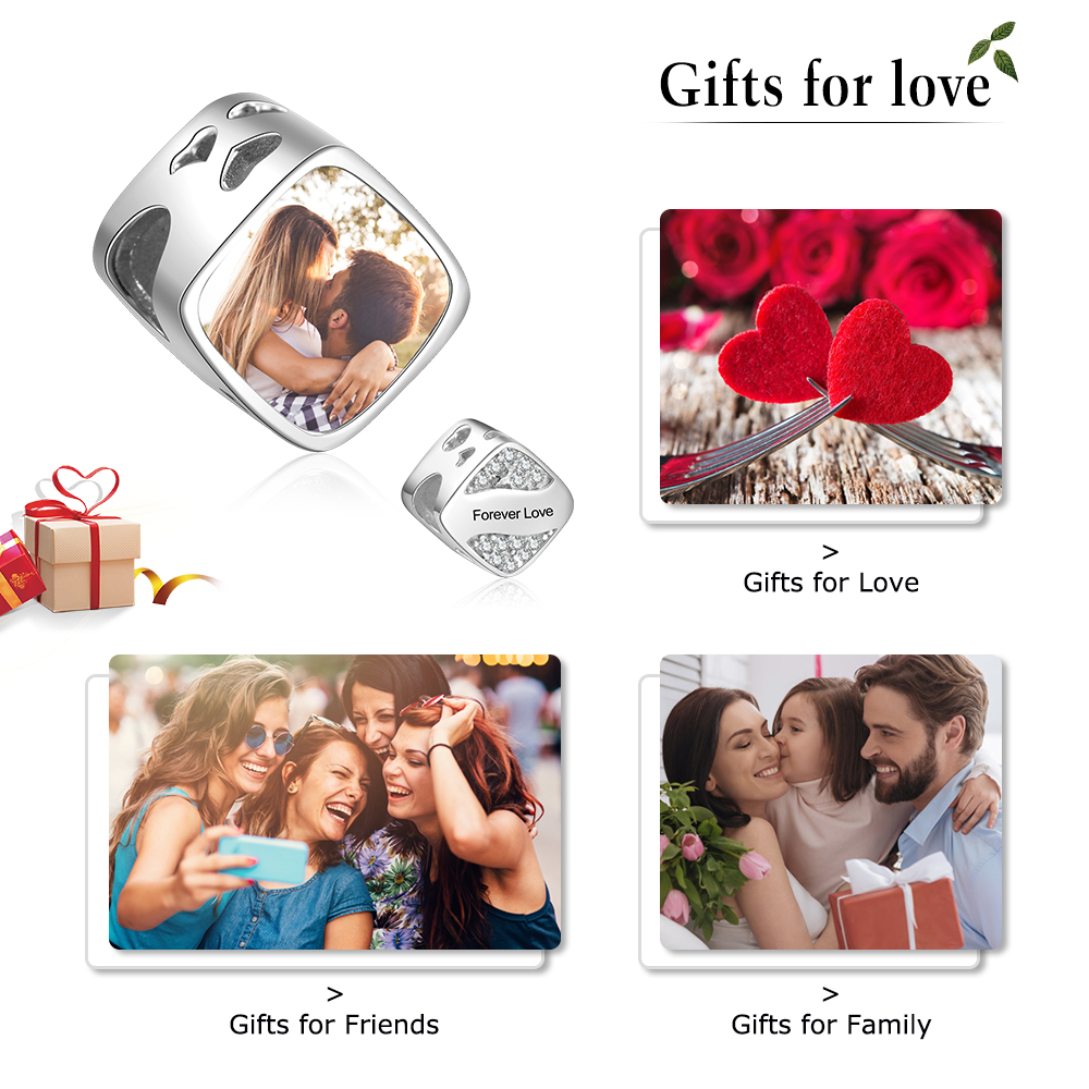 Photo Custom Bracelet with 1 Charm-Jessemade AU