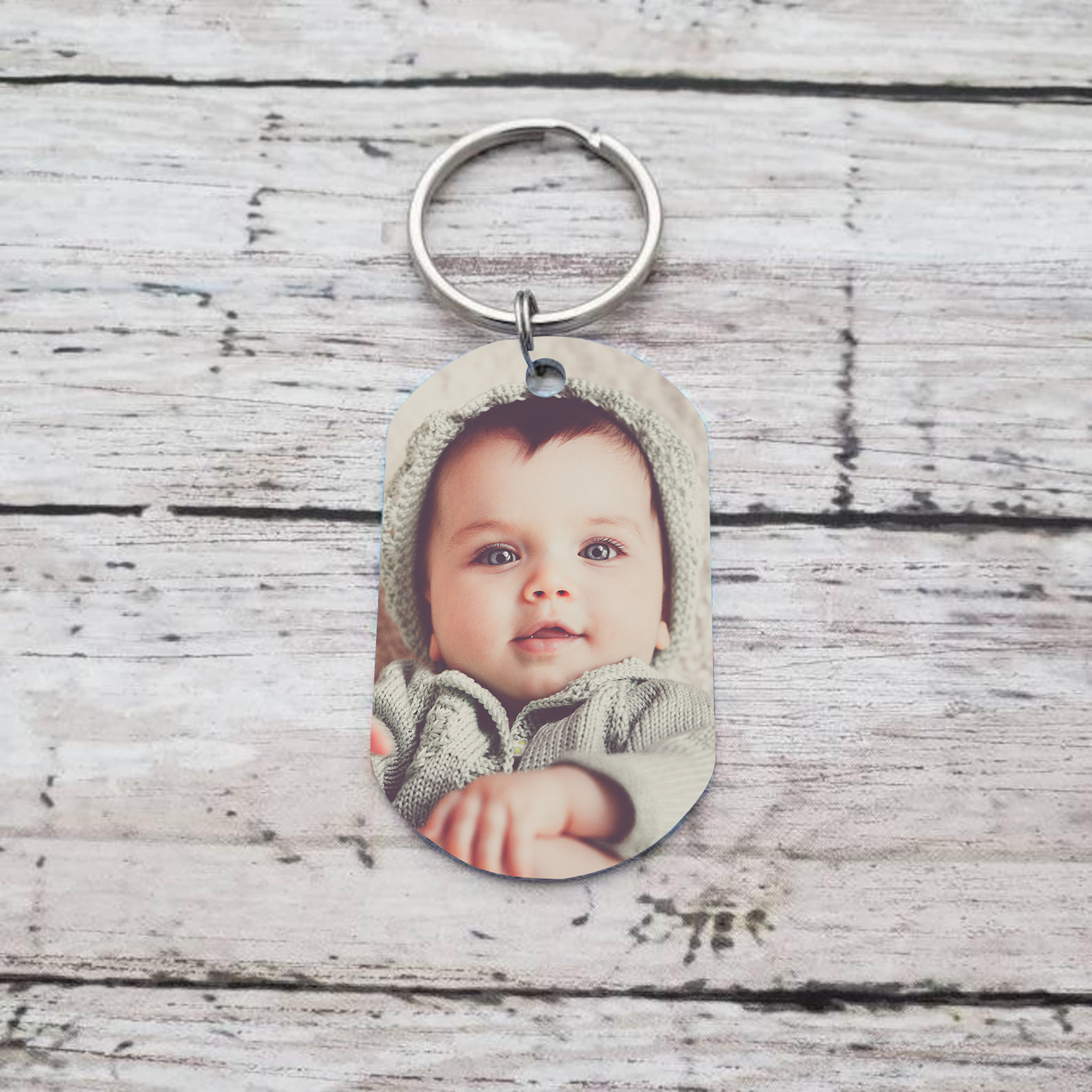 Our First Mother's Day Personalised Photo Keychain Custom Date & Text Keychain Holding Hands Gifts For Mother-Jessemade AU