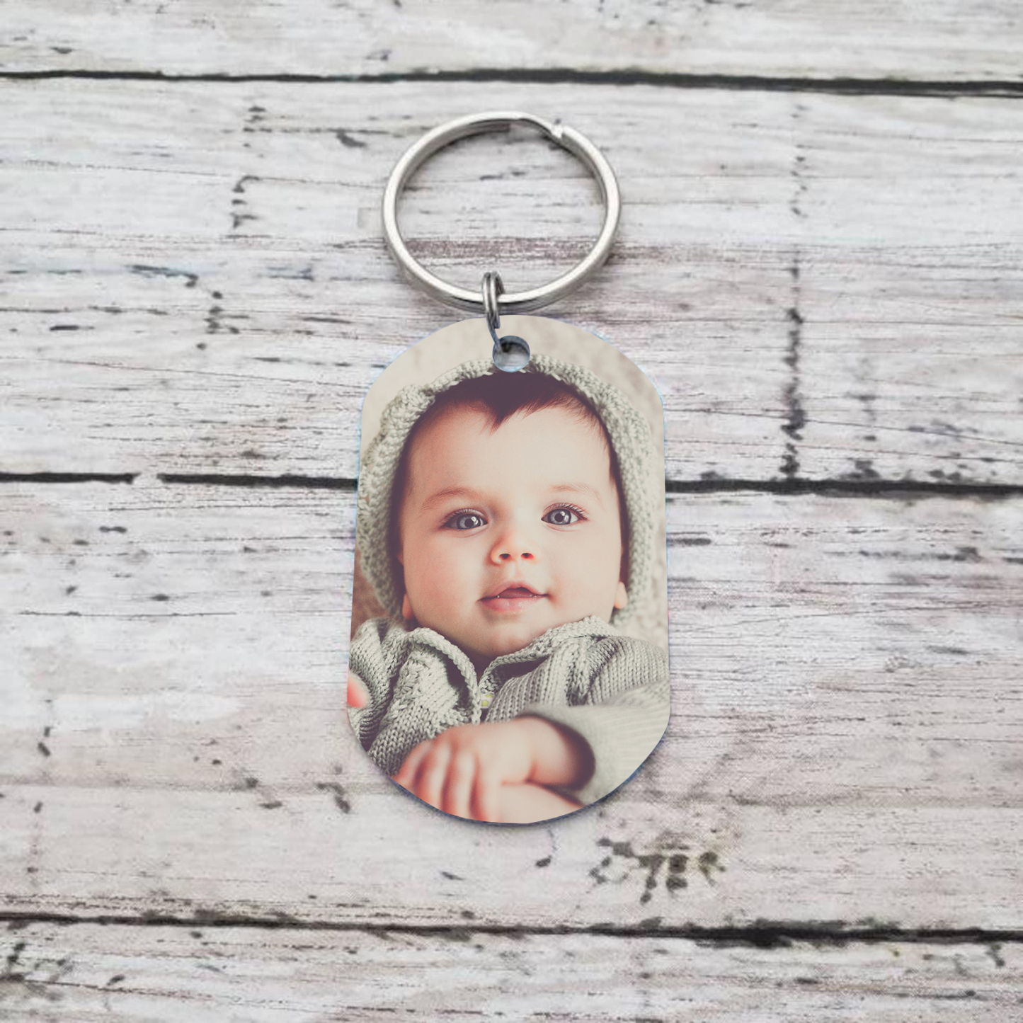 Our First Mother's Day Personalised Photo Keychain Custom Date & Text Keychain Holding Hands Gifts For Mother-Jessemade AU