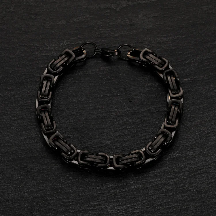 Father's Day Gifts Cuban Link Bracelet Stainless Steel Bracelet I Love You, Dad Sentimental Gift-Jessemade AU