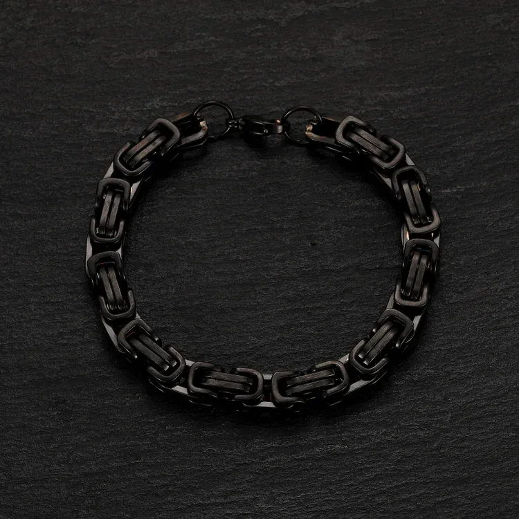 Father's Day Gifts Cuban Link Bracelet Stainless Steel Bracelet I Love You, Dad Sentimental Gift-Jessemade AU