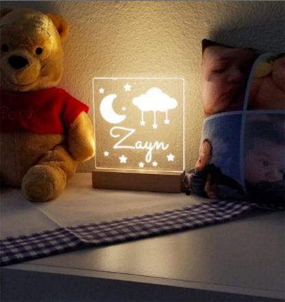 Custom Moon and Stars Night Light-Jessemade AU