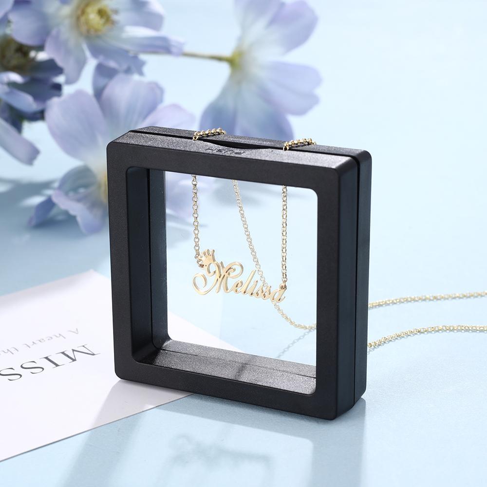 Personalised Necklace Custom 1 Name Necklace Gift For Women-Jessemade AU