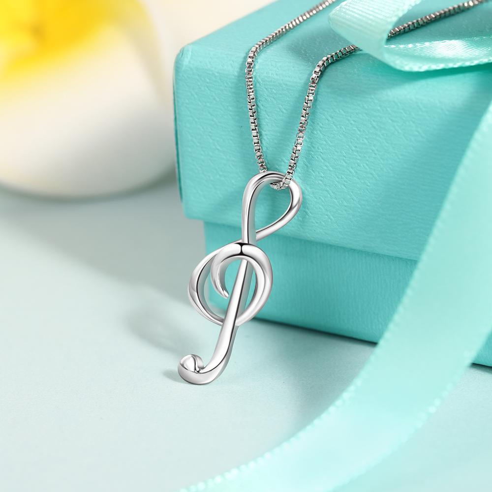 Musical Note Necklaces & Pendants Necklace For Girl-Jessemade AU