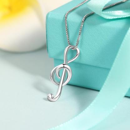 Musical Note Necklaces & Pendants Necklace For Girl-Jessemade AU