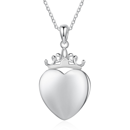 Personalised Heart Photo Necklace Custom Picture Necklace Gifts For Her-Jessemade AU