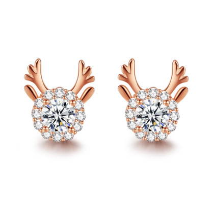 Women's Earrings Elk Earrings Birthday Valentine's Day Gifts for Her-Jessemade AU