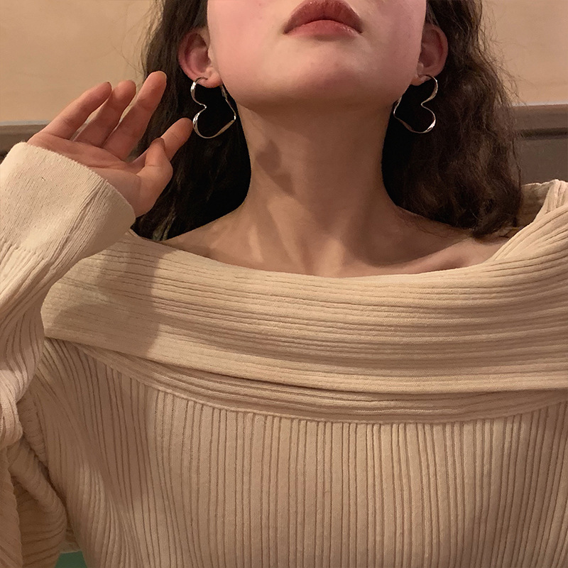 Heart Earrings Circle Earrings Square Earrings Birthday Gifts For Her-Jessemade AU