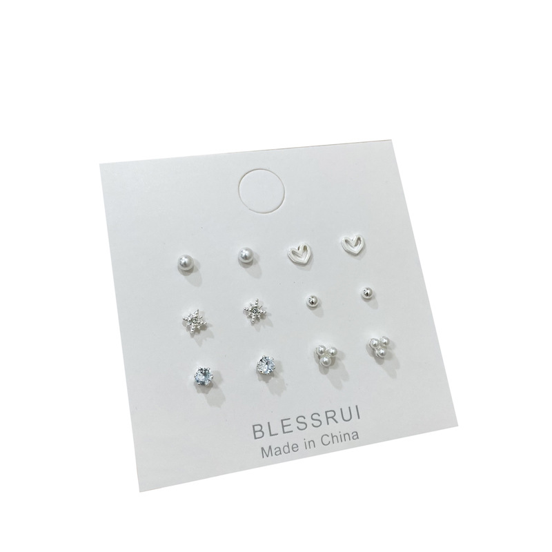 Exquisite Earring Set Cat Butterfly Pearl Earrings Gift for Her-Jessemade AU