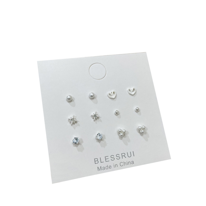 Exquisite Earring Set Cat Butterfly Pearl Earrings Gift for Her-Jessemade AU