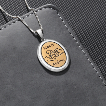 Personalised Men's Necklace For Dad-Jessemade AU