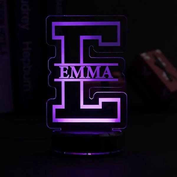 Personalised LED Letter Night Light Custom Name Lamp Gifts for Family-Jessemade AU