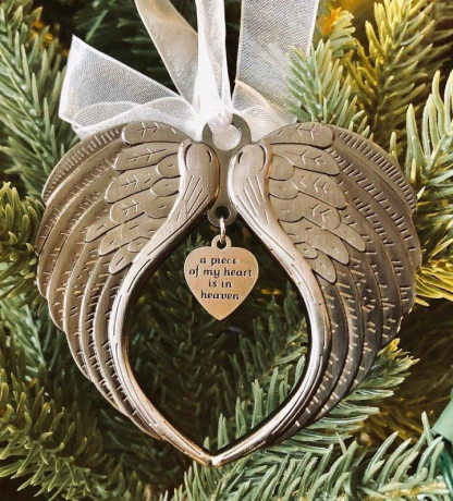 Heart Angel Christmas Decorations-Jessemade AU