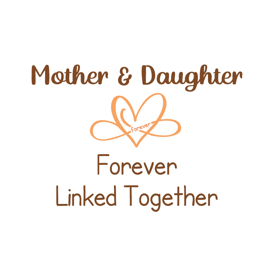 Infinity Heart Bracelet Adjustable Bracelet Gift for Her - Mother & Daughter Forever Linked Together-Jessemade AU