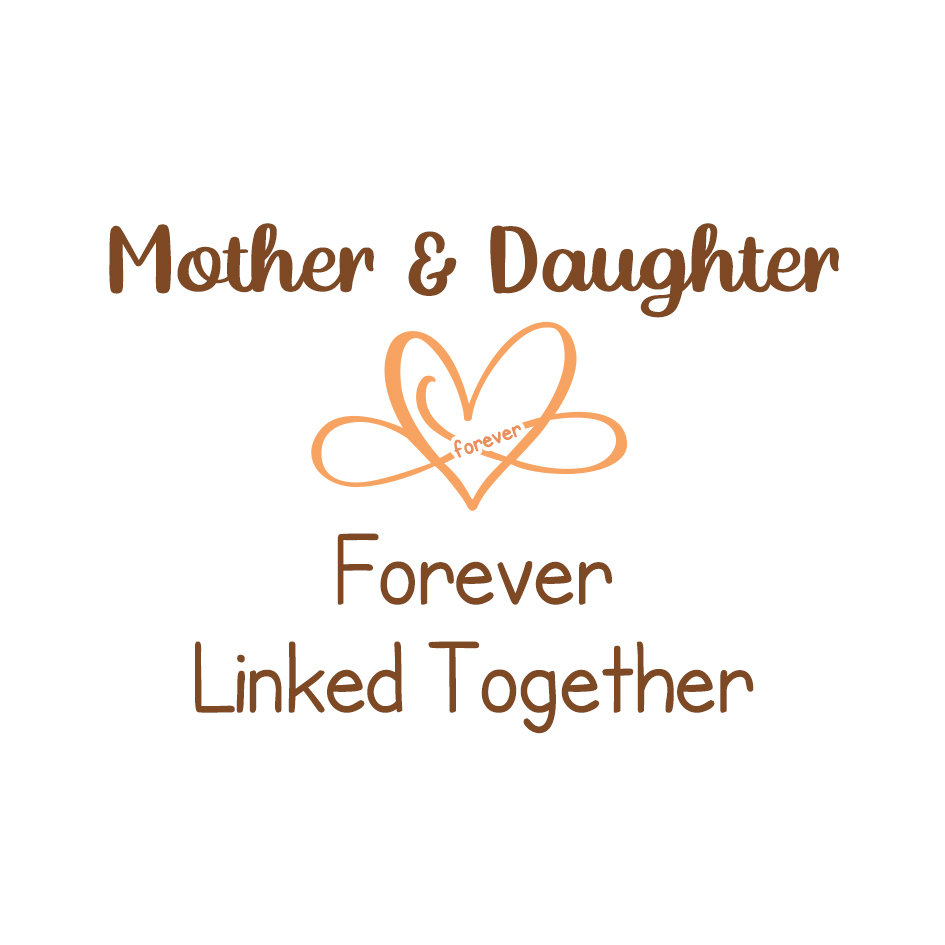 Infinity Heart Bracelet Adjustable Bracelet Gift for Her - Mother & Daughter Forever Linked Together-Jessemade AU