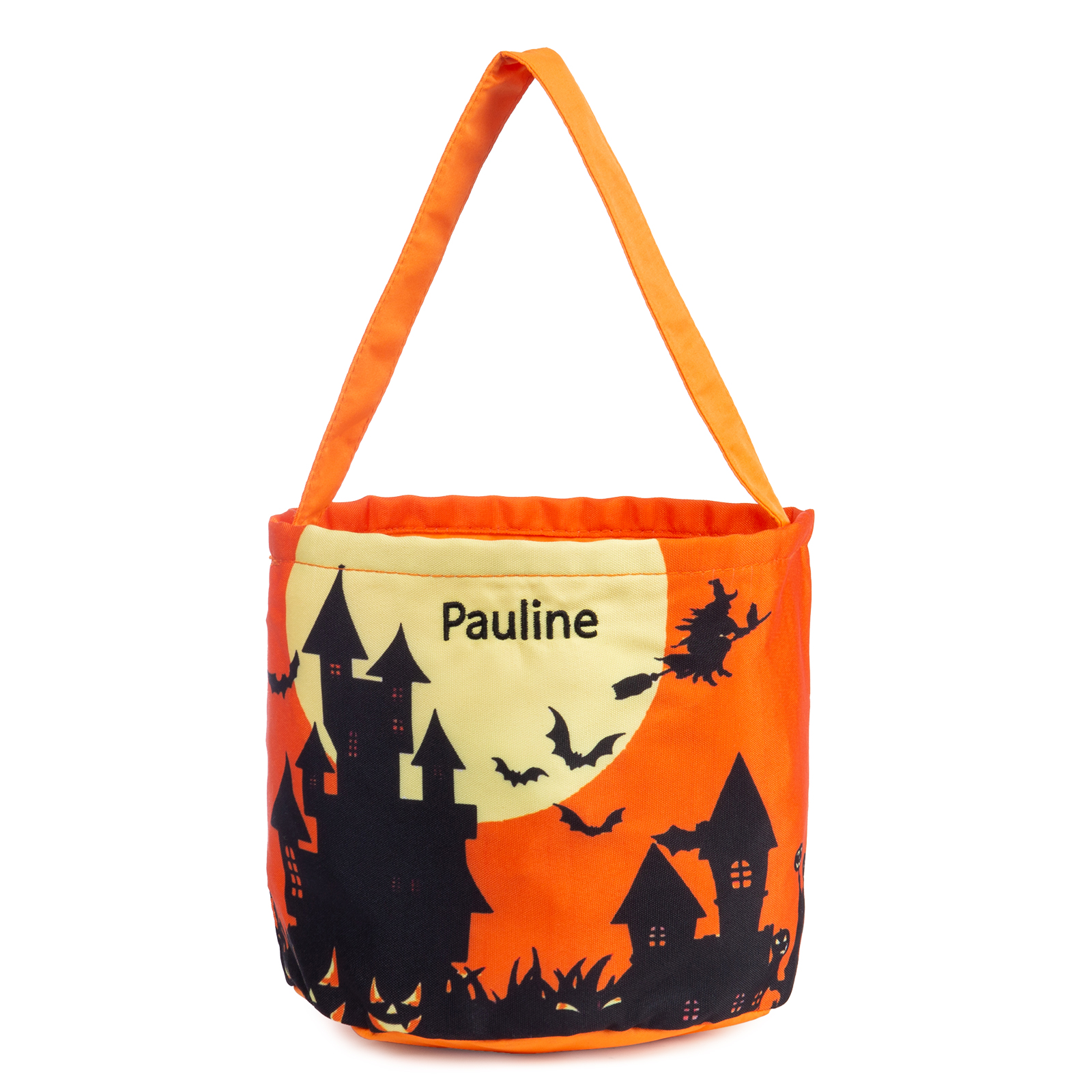 Halloween Luminous Tote Bag Engraved 1 Name Tote Bag Candy Gift Bag-Jessemade AU