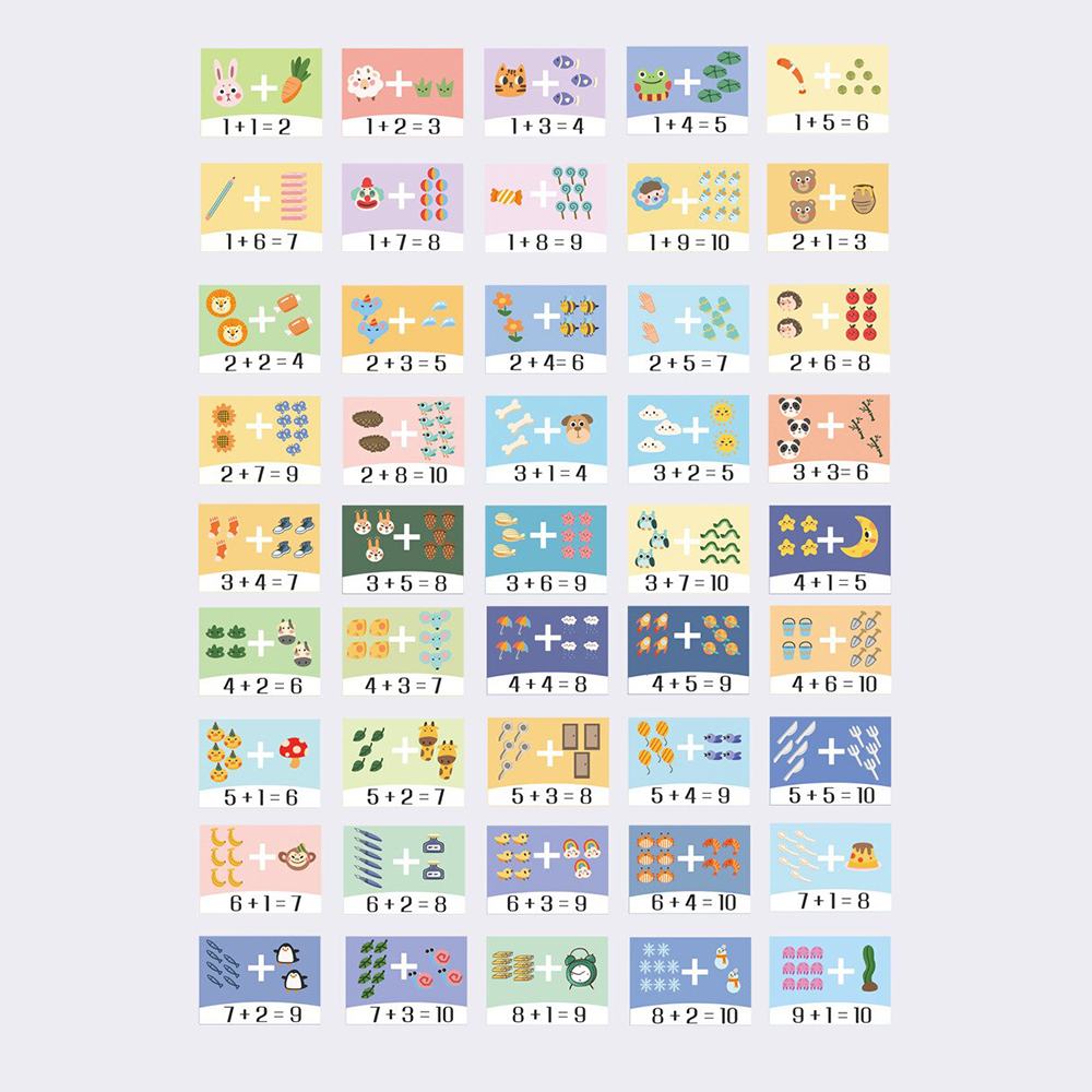 Digit Count Kid's Wooden building blocks Puzzle Toy for Toddlers Early Learning Child Toy-Jessemade AU