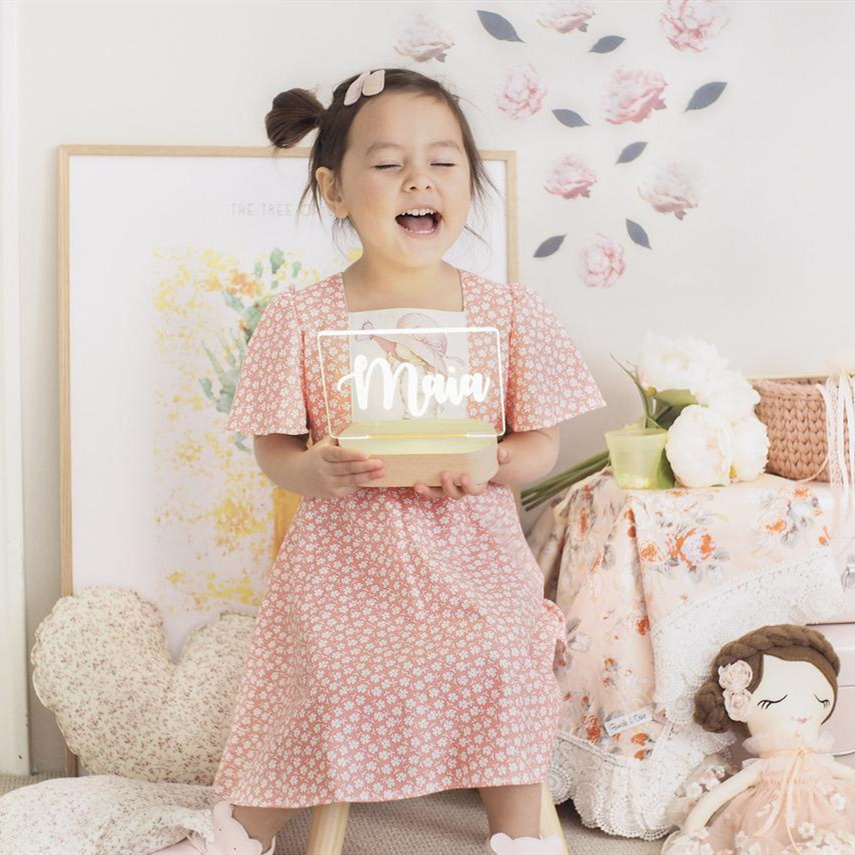 Personalised Children's Nursery Lamp-Jessemade AU