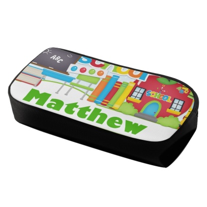 Personalised  Name Pencil Case Cartoon Classroom Pen Bag Zipper Back to School Gifts for Student-Jessemade AU