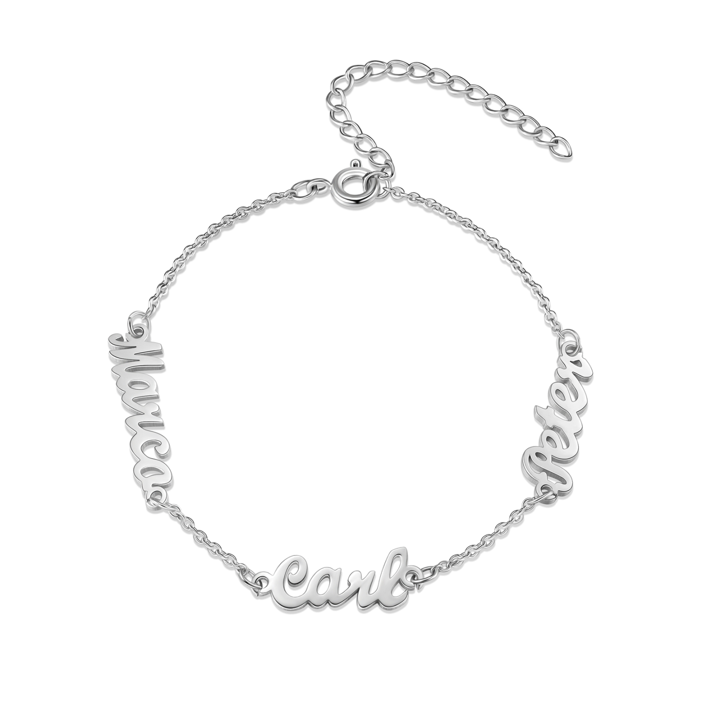 Personalised Family Name Bracelet Custom 3 Names Bracelet  Best Gift For Her-Jessemade AU