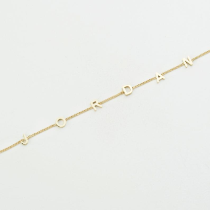 Personalised Bracelet Custom 1 Name Bracelet Gift For Women-Jessemade AU