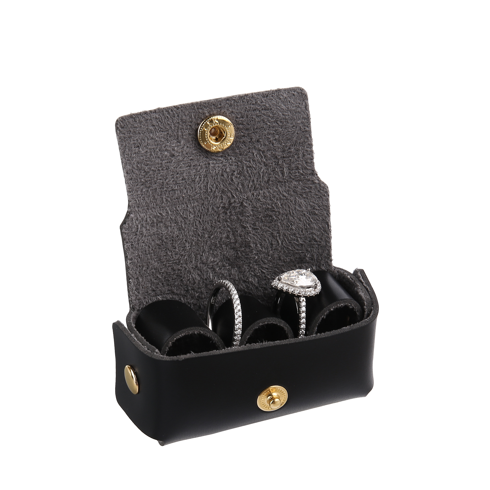 Personalised 2 Names Exquisite Jewelry Box Hold 2 Rings Gift Box Gift Packaging Box-Jessemade AU