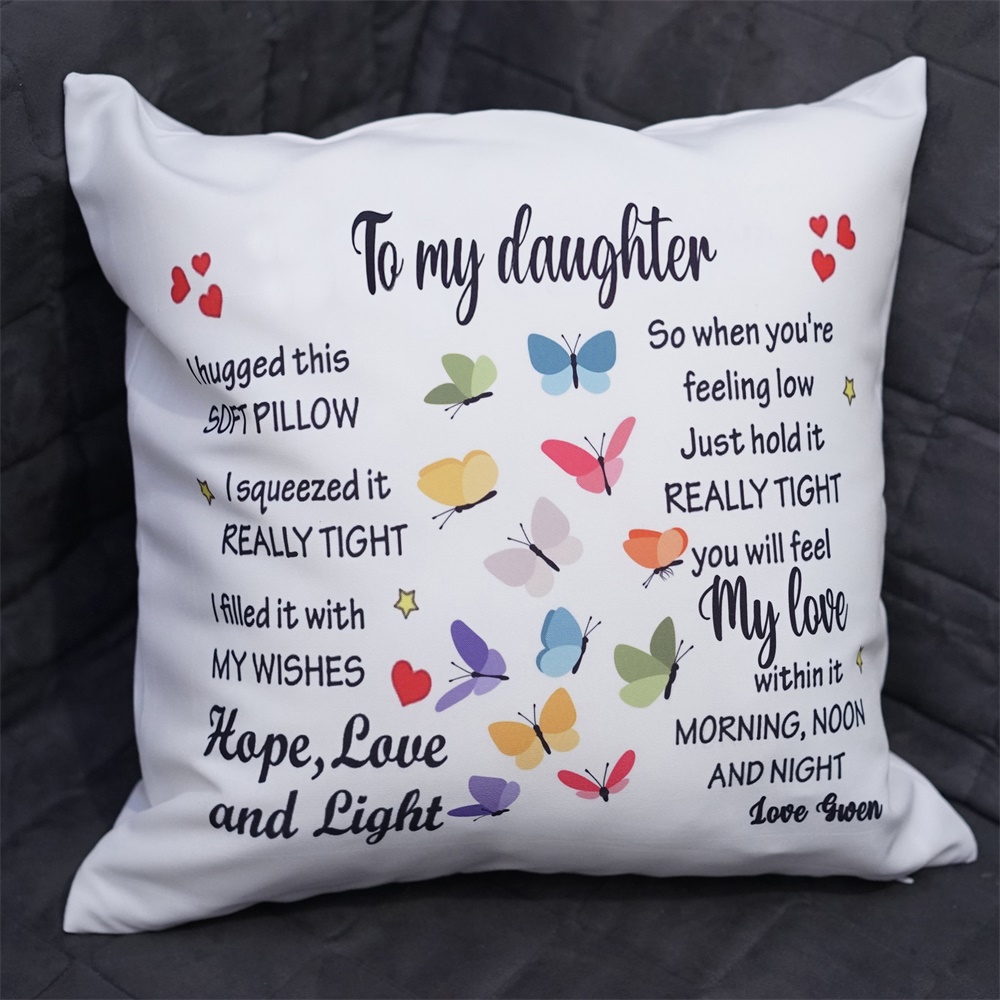 To My Daughter-Pillow Case-Jessemade AU