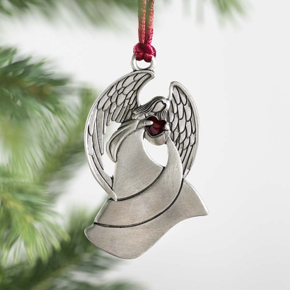 Solid Pewter Christmas Tree Ornament Gifts for Family-Jessemade AU