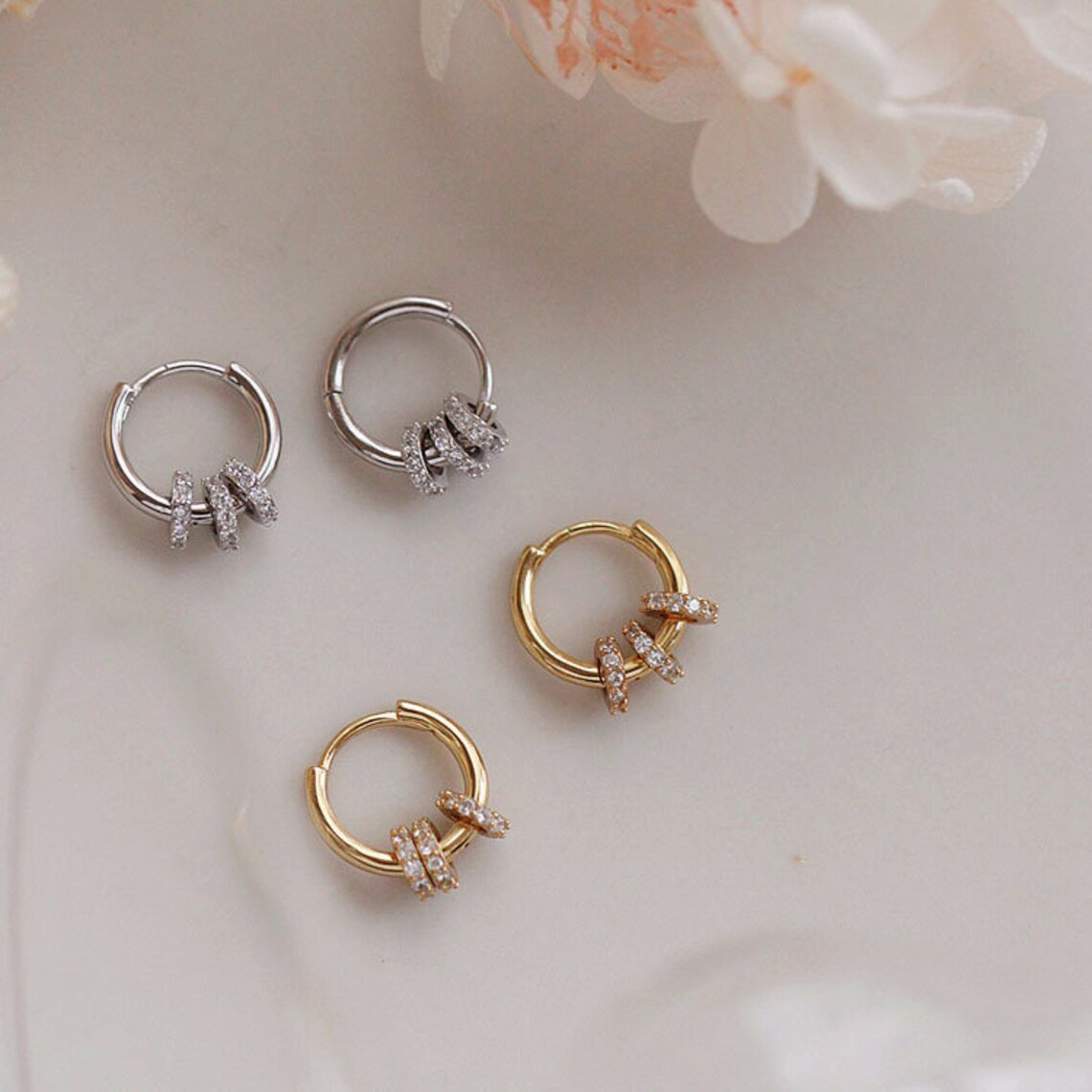 "Drive Away Your Anxiety" Fidget Earrings S925 Earrrings Inspirational Gifts for Her-Jessemade AU