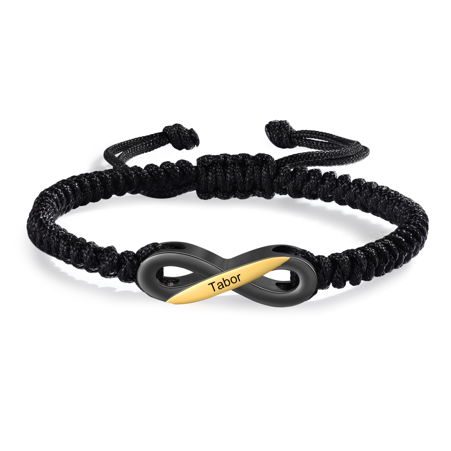 Personalised Infinity Bracelet Customised Name Couple Bracelet Adjustable Gifts for Him/Her-Jessemade AU