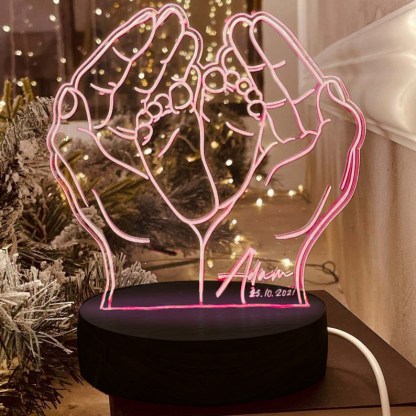 Personalised Dream Catcher Night Light Custom Name Gifts For Kids-Jessemade AU