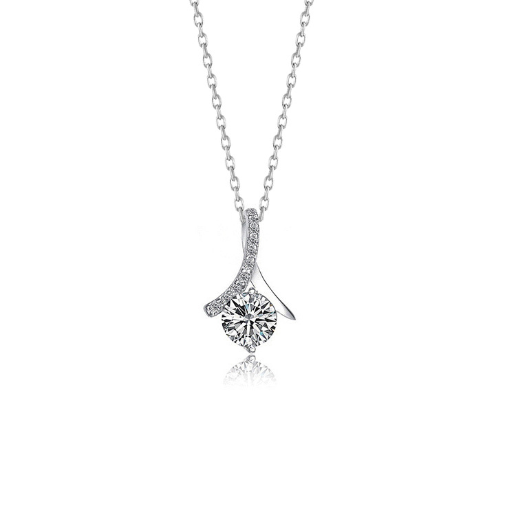 To My Soulmate, Knot Necklace with Message Card, "I will always love you" Inspirational Gifts for Lover