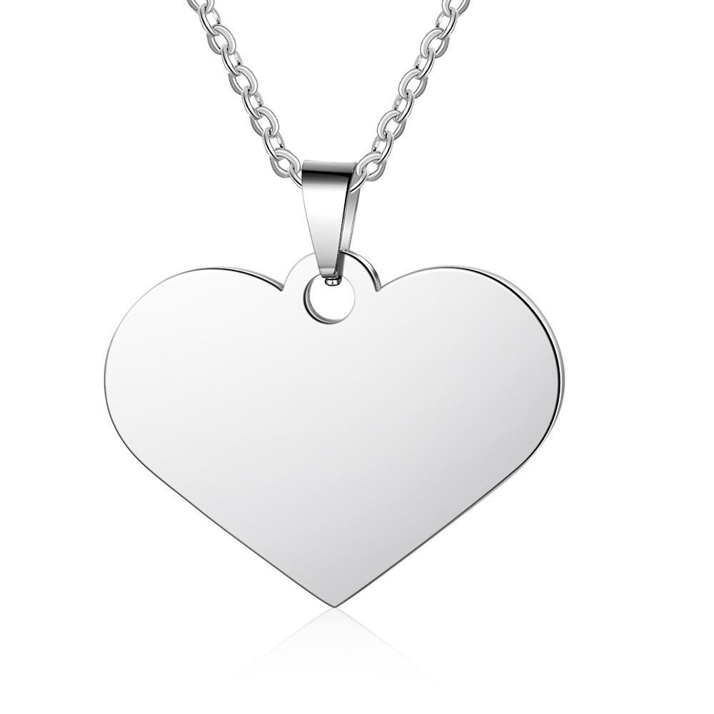 Personalised Heart Necklace Custom Photo Necklace Gifts For Her-Jessemade AU