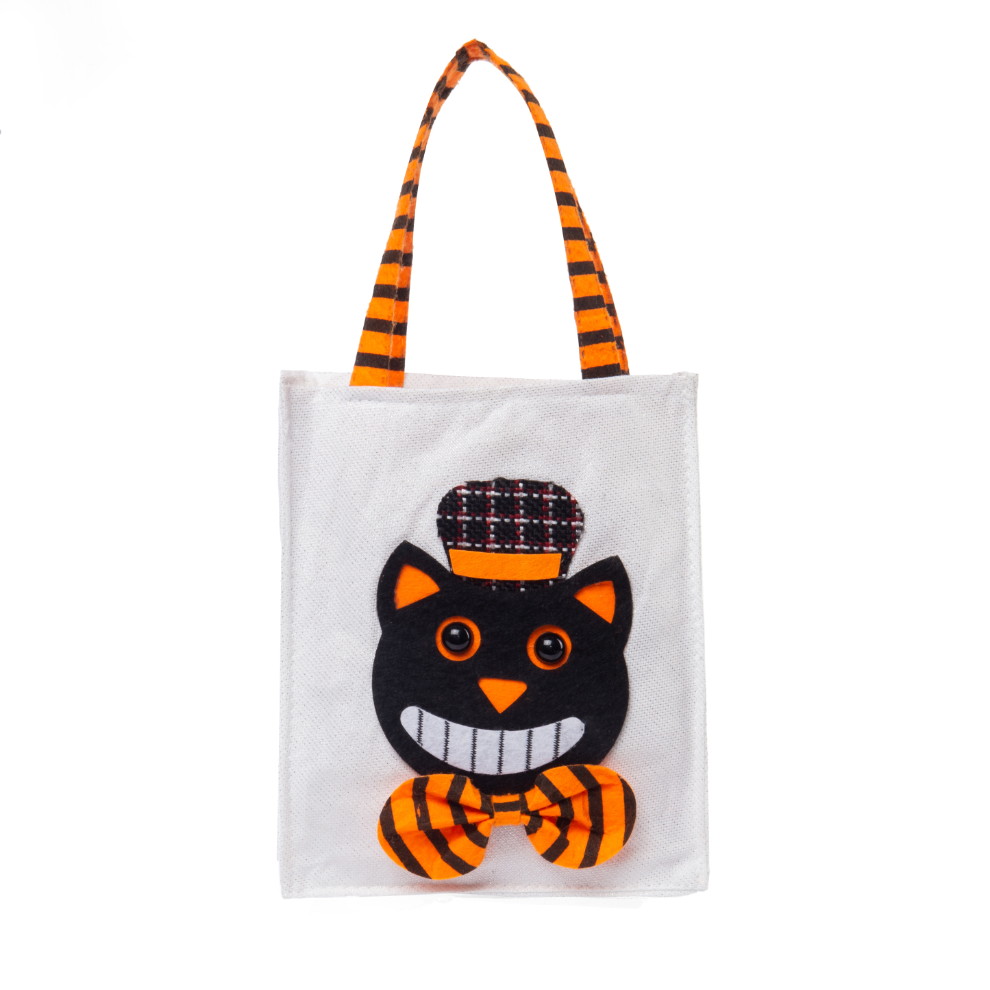 Personalised Halloween Tote Bags Custom 1 Name Halloween Trick or Treat Candy Bags-Jessemade AU