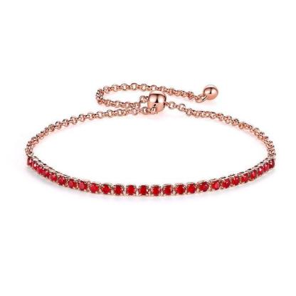 Cubic Zirconia Tennis Bracelet For Women-Jessemade AU