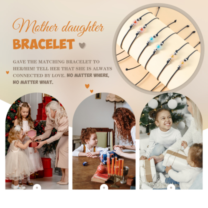 Bracelet for Women Dainty Teen Resin Heart Bracelet Size Adjustable for Girls-Jessemade AU