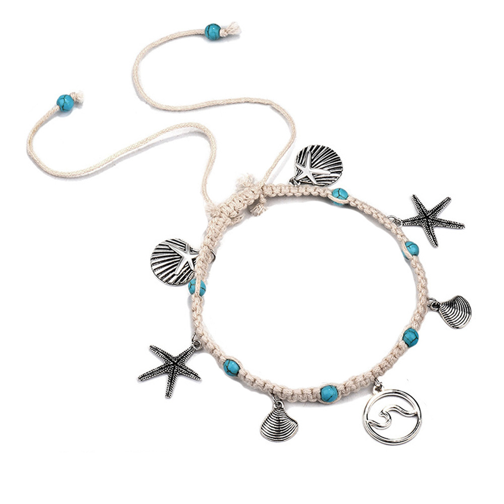Bohemia braided Anklet Summer Beach Accessories-Jessemade AU