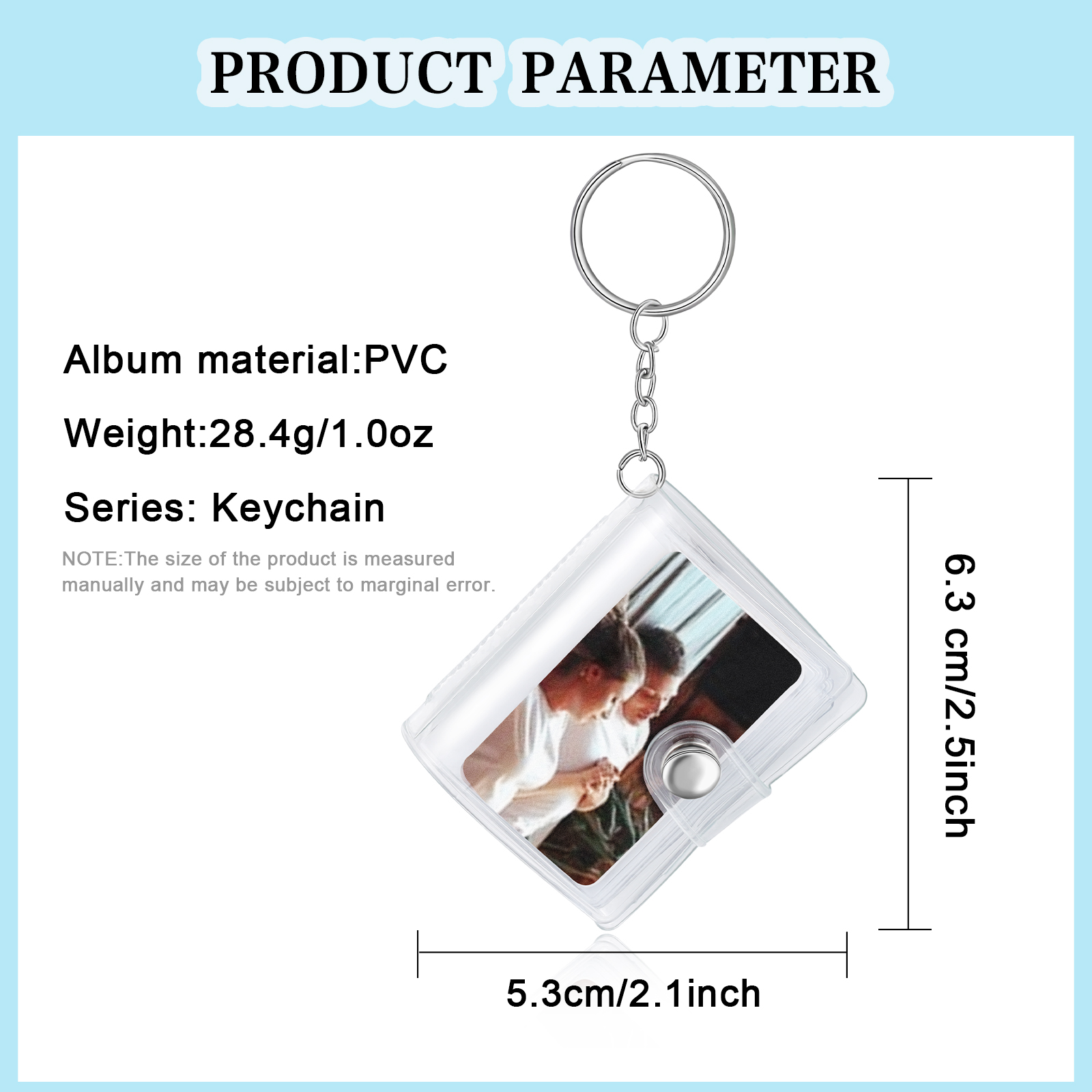 Personalised Mini Photo Album Keychain Custom 10 Photos Keychain Scrapbook  Romantic Gifts-Jessemade AU