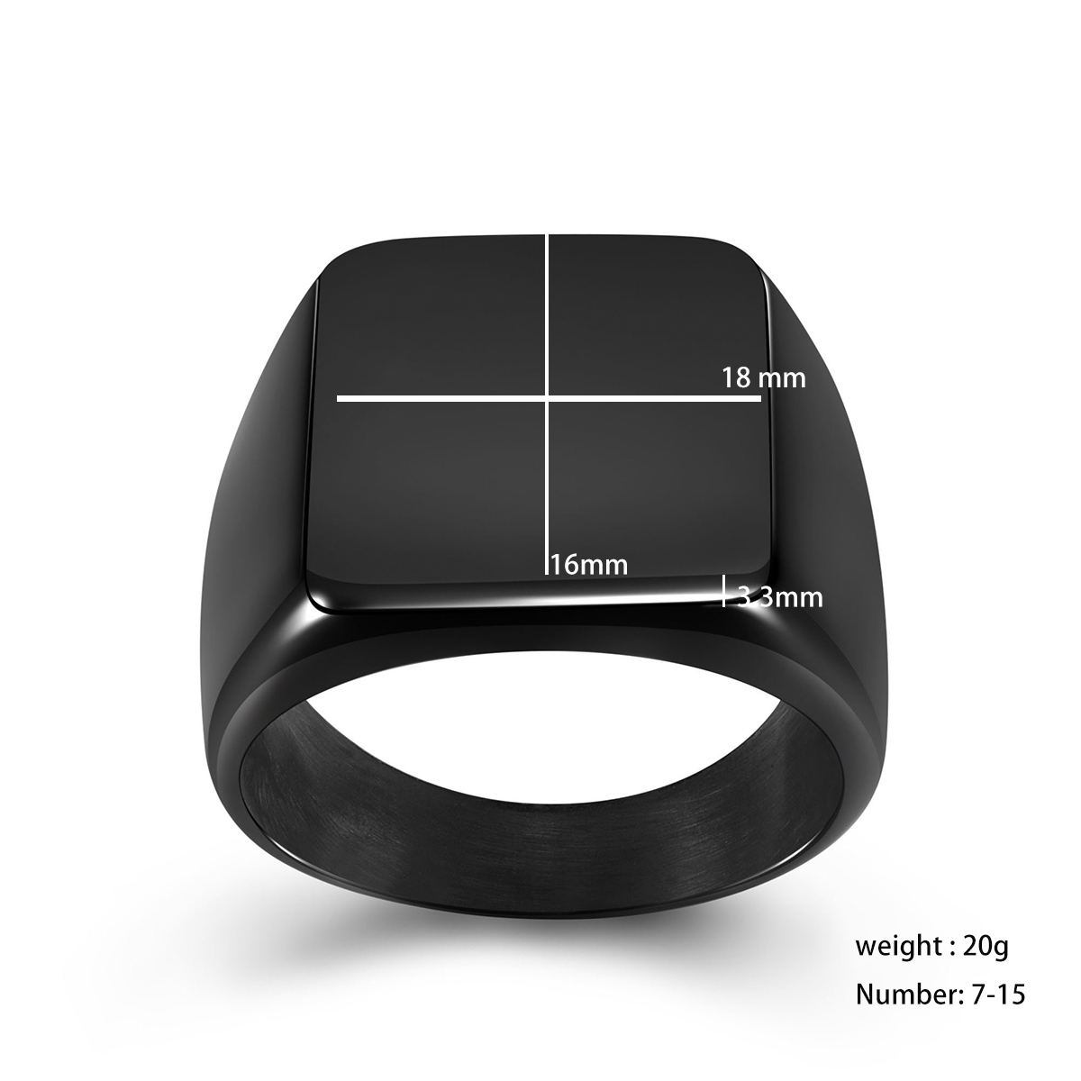 Personalised Photo Signet Ring Custom Photo Ring Gifts for Love One-Jessemade AU