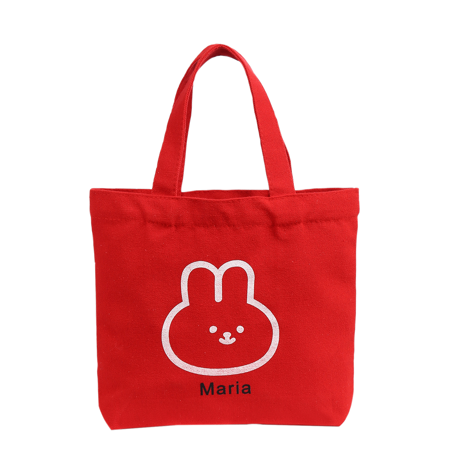 Personalised Bunny Tote Bag Customised with Name Bunny Handbag Easter Gifts-Jessemade AU
