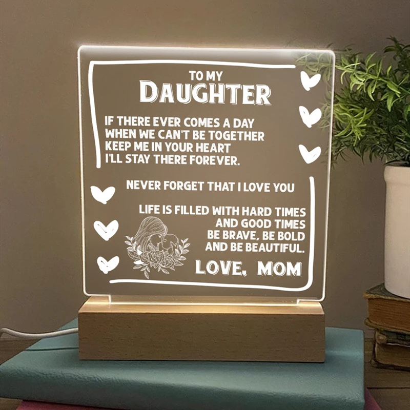 To My Daughter Night Light-Jessemade AU