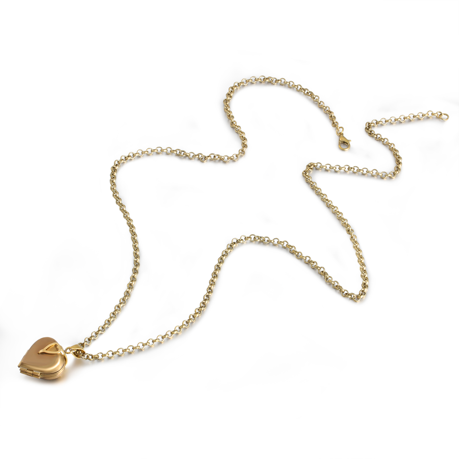 Personalised Heart Photo Locket Necklace Custom 4 Photos Necklace Gifts For Him Her-Jessemade AU